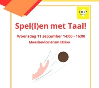 Spel(l)en met Taal! - (Nationale week van het Lezen en Schrijven)