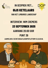 In gesprek met.. Gijs Ketelaars